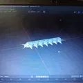 Con rết low poly articulated - Thumbnail 3