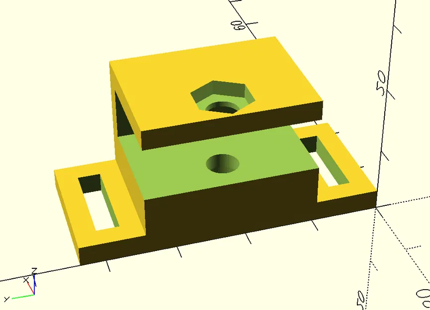 Bộ giữ nam châm tủ dạng tham số (Parametric Cupboard Magnet Holder) - Image 1