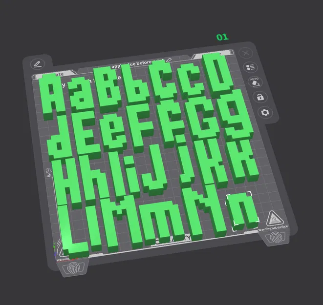 Pixel Letters Complete – Bộ chữ cái pixel đầy đủ - Image 2