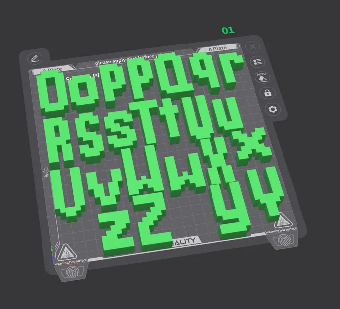 Pixel Letters Complete – Bộ chữ cái pixel đầy đủ - Image 3