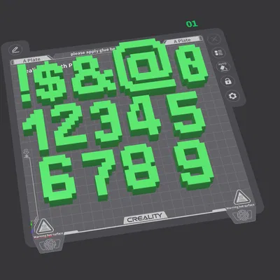 Pixel Letters Complete – Bộ chữ cái pixel đầy đủ