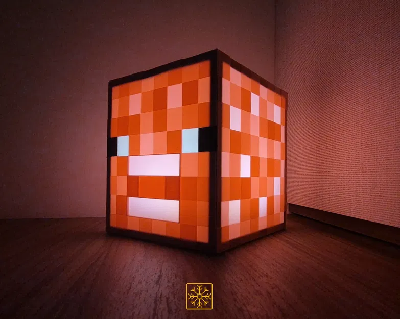 Đèn bàn Minecraft Heo (Pig Lantern) – Dễ in & lắp ráp - Image 2