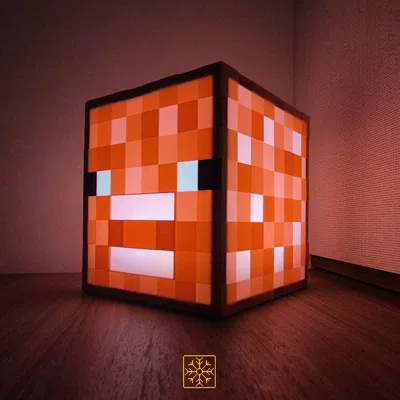 Đèn bàn Minecraft Heo (Pig Lantern) – Dễ in & lắp ráp