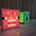 Đèn bàn Minecraft Heo (Pig Lantern) – Dễ in & lắp ráp - Thumbnail 3