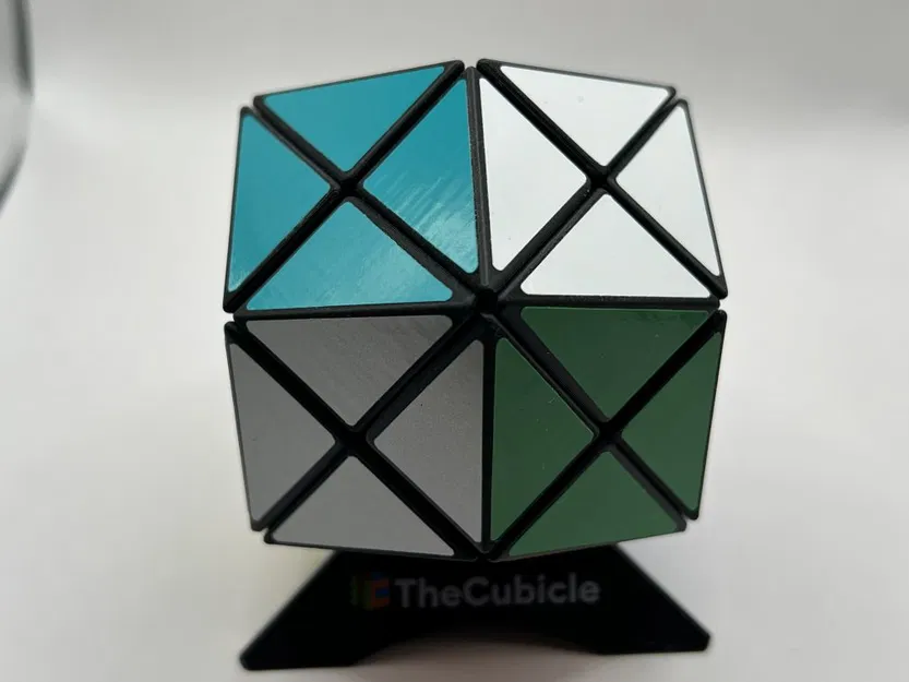 Rhombiminx – Puzzle xoay Rhombic Dodecahedron cắt Corner & Deep Cut - Image 3