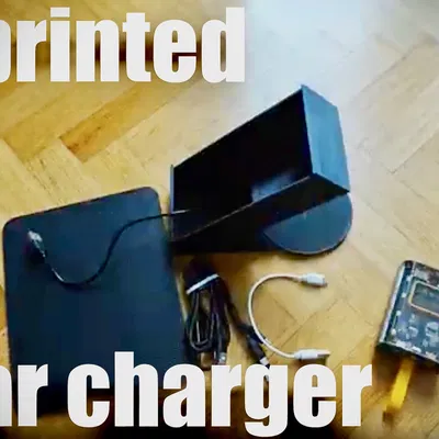 Chargeme! Bộ sạc smartphone đa năng chạy năng lượng mặt trời