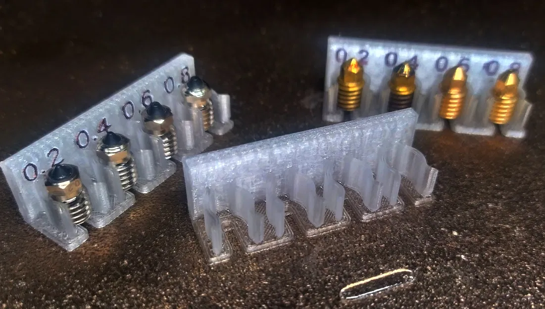 Hộp magazine 4 ngăn cho nozzle (4x nozzle magazine) - Image 1