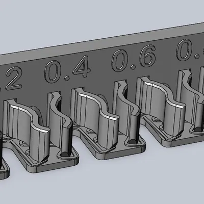 Hộp magazine 4 ngăn cho nozzle (4x nozzle magazine)