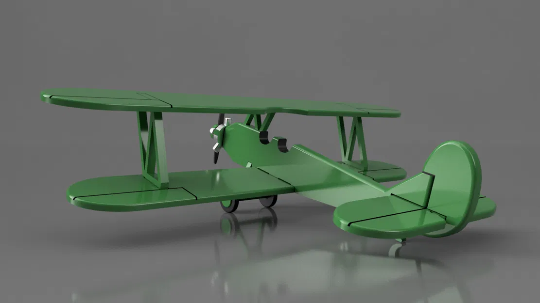 Po-2 plane kitcard / По-2 самолет рамка - Image 2
