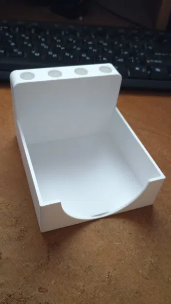 Khay để Sticky Notes & Cắm Bút Kết Hợp (Combined Sticky Note and Pen Organizer) - Image 1