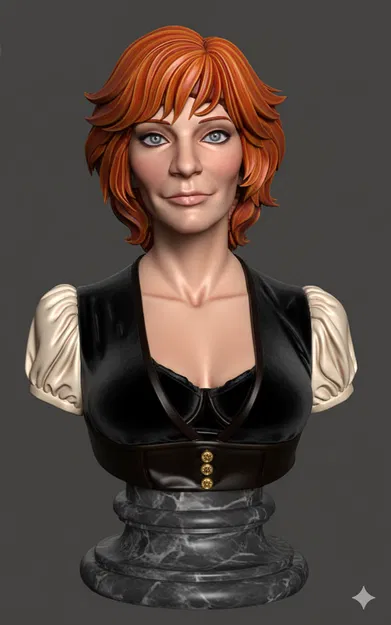 Tượng bán thân Muse Nocturne lấy cảm hứng từ Mylène Farmer - Image 2