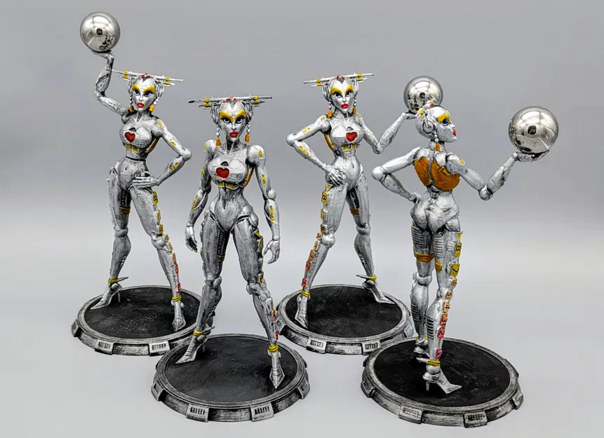 Tượng Bride of Pinbot (Bride of Pinbot Figurine) - Image 1