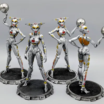 Tượng Bride of Pinbot (Bride of Pinbot Figurine)