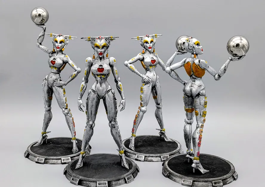 Tượng Bride of Pinbot (Bride of Pinbot Figurine) - Image 2