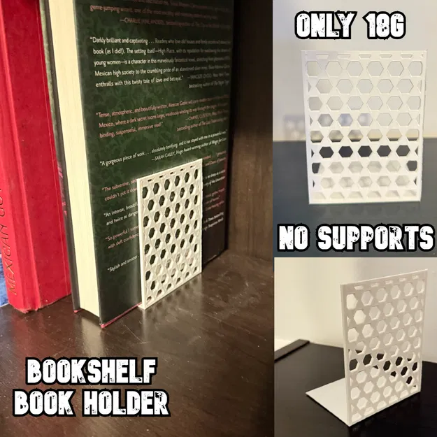 Kệ Sách Hình Lục Giác (Không Cần Support) - Image 1