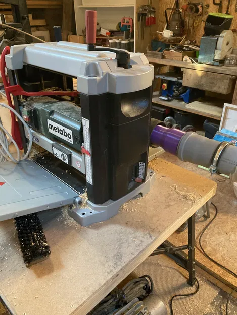 Adapter hút bụi tùy chỉnh cho máy bào Metabo (Custom Dust Extraction Adapter) - Image 2