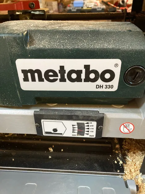 Adapter hút bụi tùy chỉnh cho máy bào Metabo (Custom Dust Extraction Adapter) - Image 3