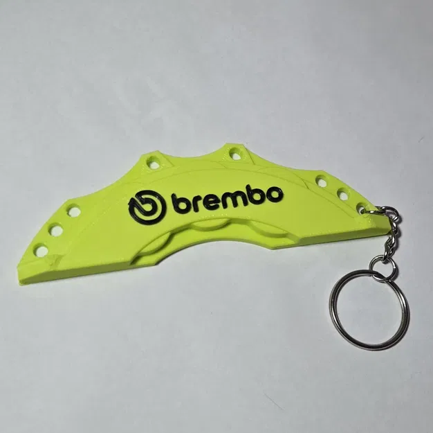 Móc khóa cùm phanh Brembo / AMG / M (Brake Caliper Keychain) - Image 1
