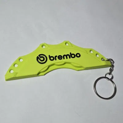 Móc khóa cùm phanh Brembo / AMG / M (Brake Caliper Keychain)