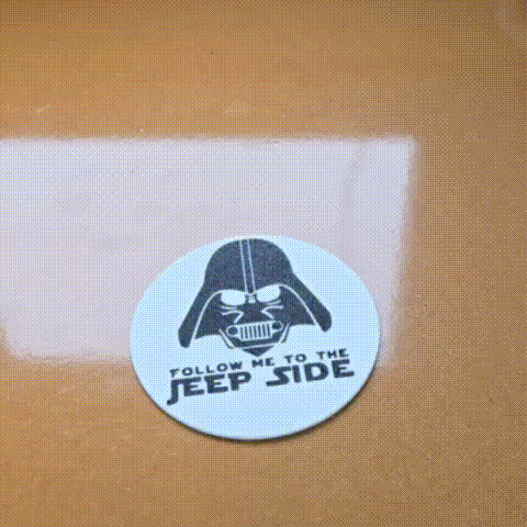 Bộ lót ly Darth Vader “FOLLOW ME TO THE JEEP SIDE” - Thumbnail 2