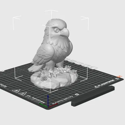 CUTE EAGLE – Mô hình đại bàng nguyên khối (One Piece)