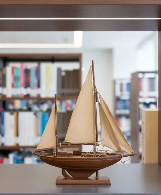 Thuyền Buồm Cổ Điển (Thuyền Cướp Biển) Đang Ra Khơi - Image 1