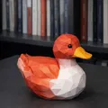 Vịt Hình Học (Low Poly) – Geometric Duck Figure - Thumbnail 1