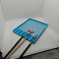 Brush holder với wet palet v5 - Thumbnail 2