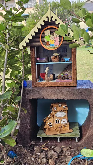 Ván diềm mái nhà búp bê (Doll's house barge boards) - Image 6