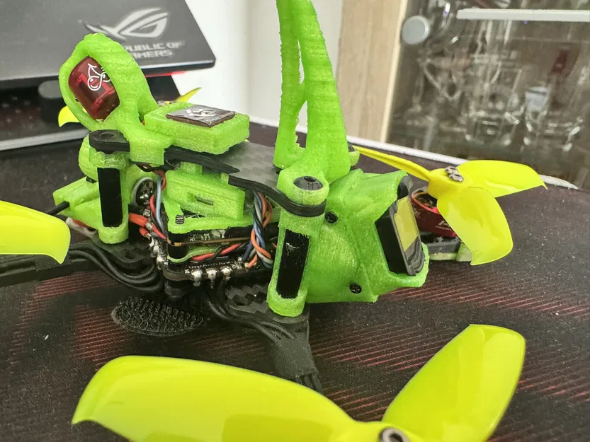 Giá đỡ camera AlfaRC Beetle-3 O4 Lite góc 30 độ - Image 1