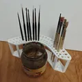 Giá Đựng Cọ Halfmoon v3 (Brush Holder Halfmoon v3) - Thumbnail 2