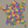 Departements Francais – Puzzle bản đồ các tỉnh/địa hạt của Pháp - Thumbnail 1