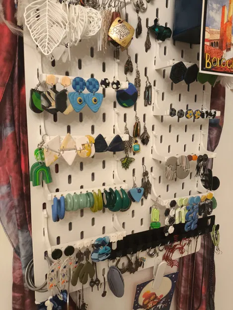 Kệ treo bông tai Ikea Skadis (Ikea Skadis Earings Holder) - Image 1