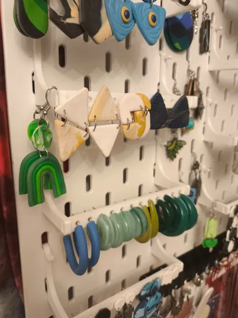 Kệ treo bông tai Ikea Skadis (Ikea Skadis Earings Holder) - Image 3