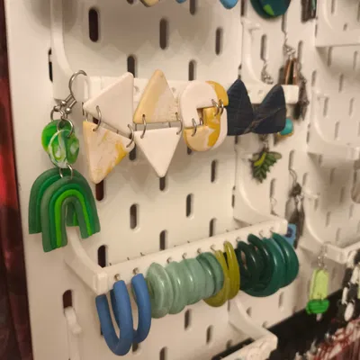 Kệ treo bông tai Ikea Skadis (Ikea Skadis Earings Holder)
