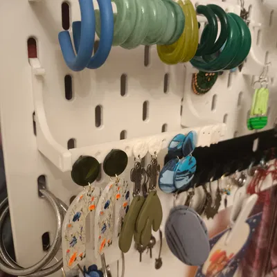 Kệ treo bông tai Ikea Skadis (Ikea Skadis Earings Holder)