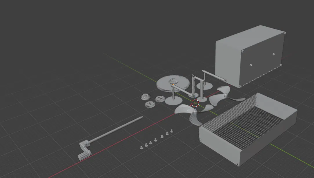 Bộ làm mát quay tay (Hand crank cooler) - Image 1