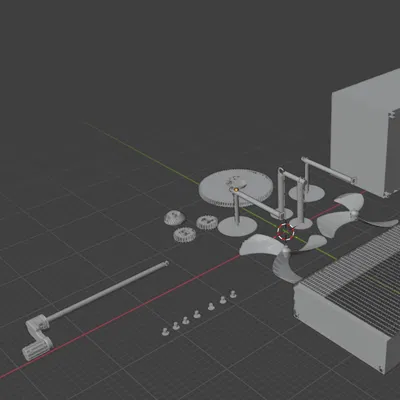 Bộ làm mát quay tay (Hand crank cooler)