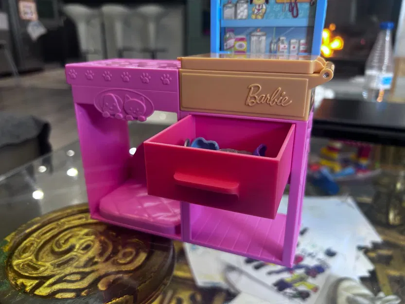 Ngăn kéo organizer cho Barbie Veterinaria / Barbie Vet Station (Add-on) - Image 2