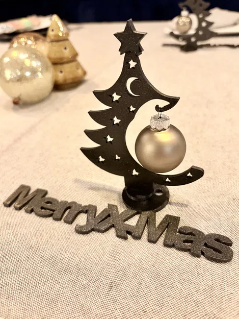 Kệ để bàn “Nice Merry X-Mas stand” - Image 1