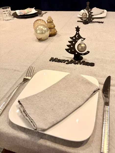 Kệ để bàn “Nice Merry X-Mas stand” - Image 2