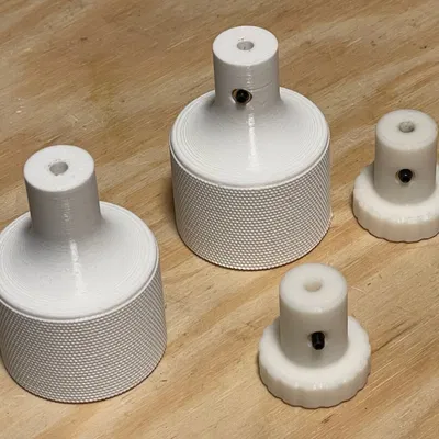 Núm thay thế cỡ lớn cho Hypatia focusser của kính thiên văn Hadley