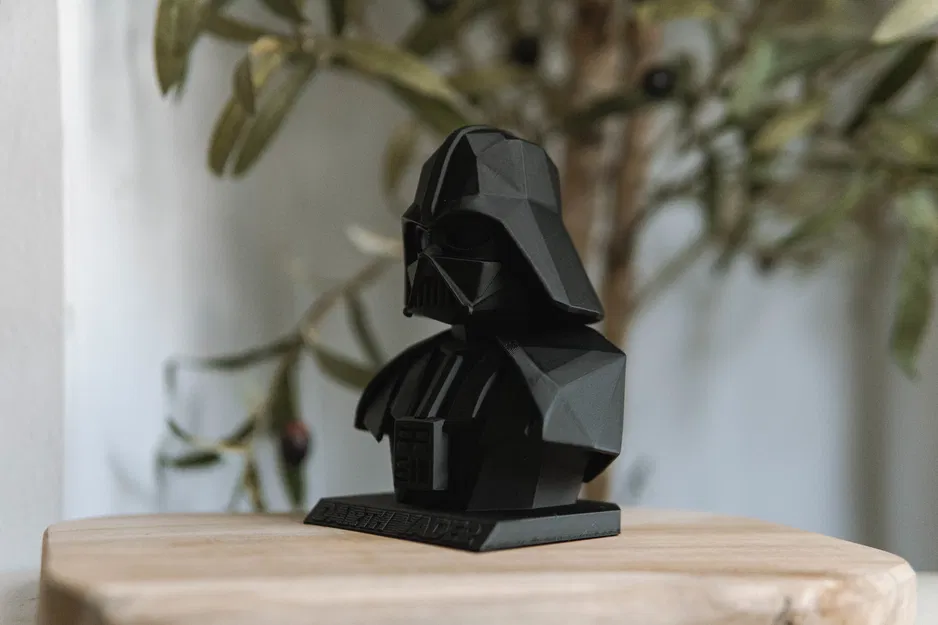 Darth Vader - Tượng Bust Low Poly - Image 3