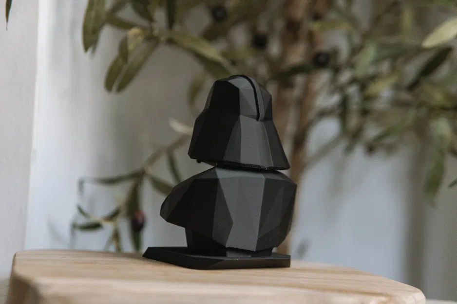 Darth Vader - Tượng Bust Low Poly - Image 4
