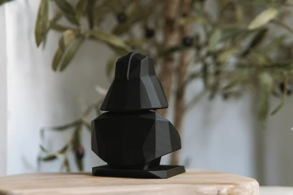 Darth Vader - Tượng Bust Low Poly - Image 5