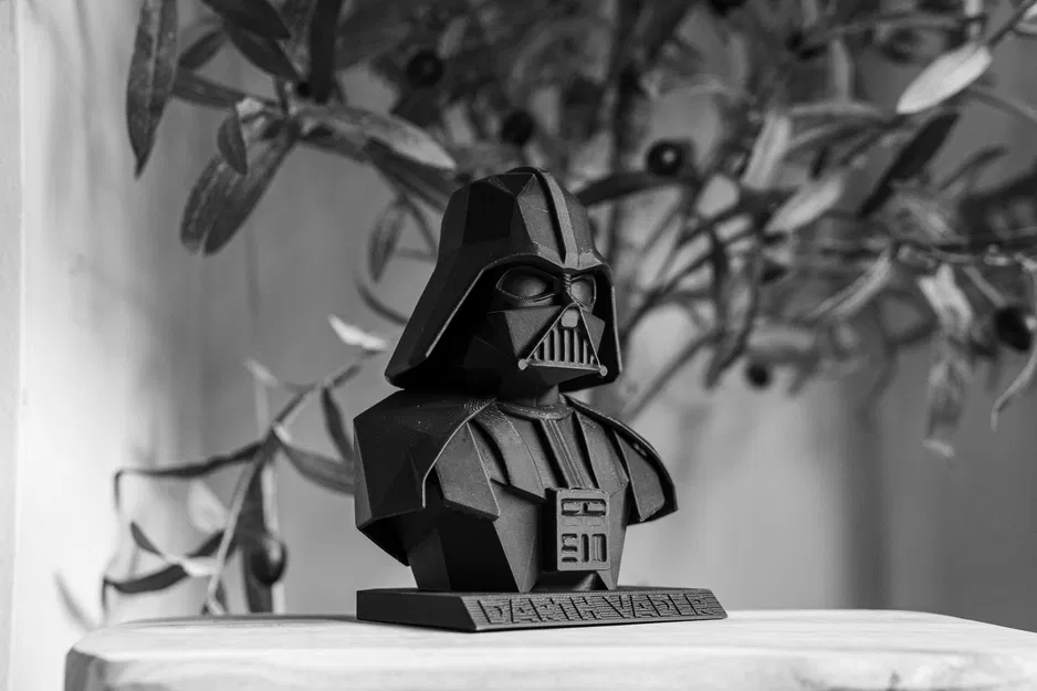 Darth Vader - Tượng Bust Low Poly - Image 8