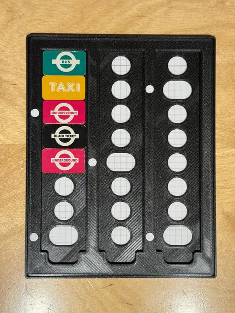 Scotland Yard bản gốc - Bảng ghi Mister X (Register) - Image 4