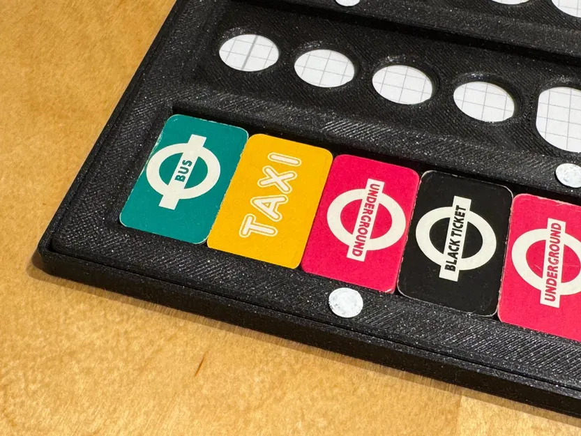 Scotland Yard bản gốc - Bảng ghi Mister X (Register) - Image 5