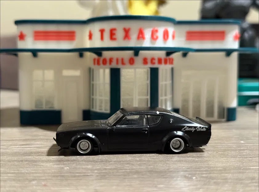 Diorama Vintage Texaco tỉ lệ 1/64 - Image 4