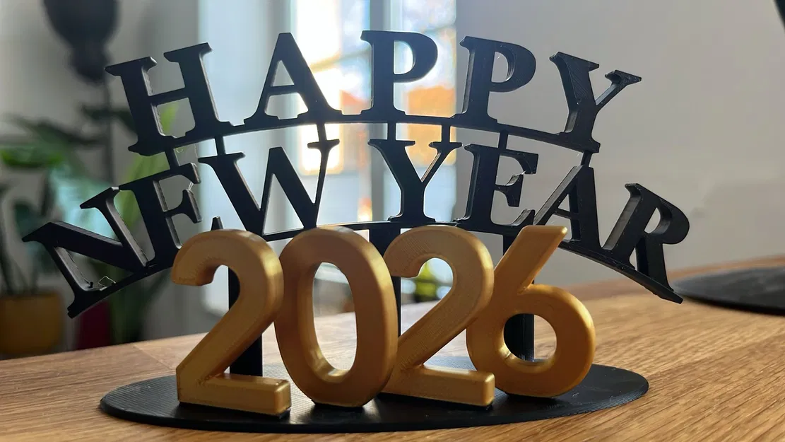 Trang trí tiệc Happy New Year 2026 sang trọng, không cần AMS - Image 2